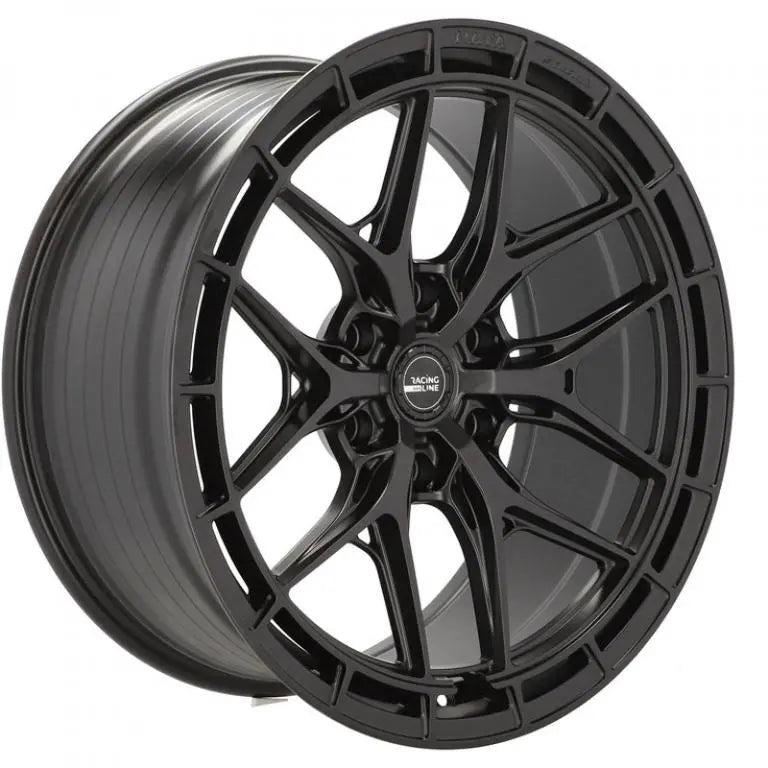 Alu kola Racing Line F3045 9x20 6x139.7 ET15 106.1 Black Half Matt | Wheelsup.cz