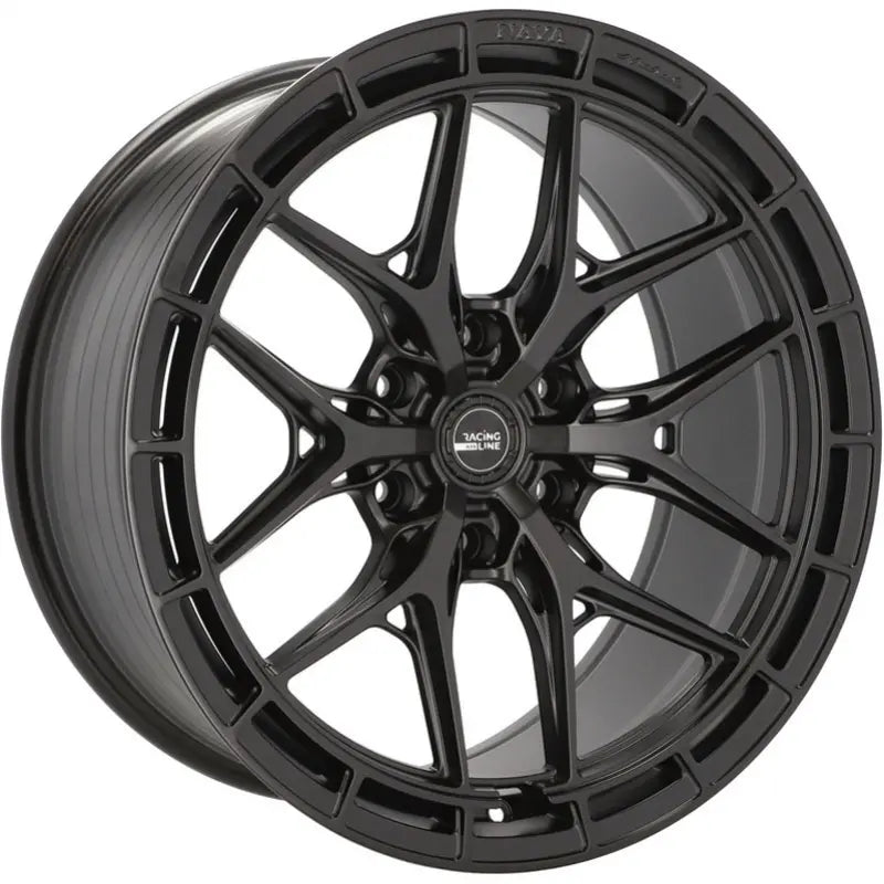 Alu kola Racing Line F3045 9x20 6x139.7 ET15 106.1 Black Half Matt | Wheelsup.cz