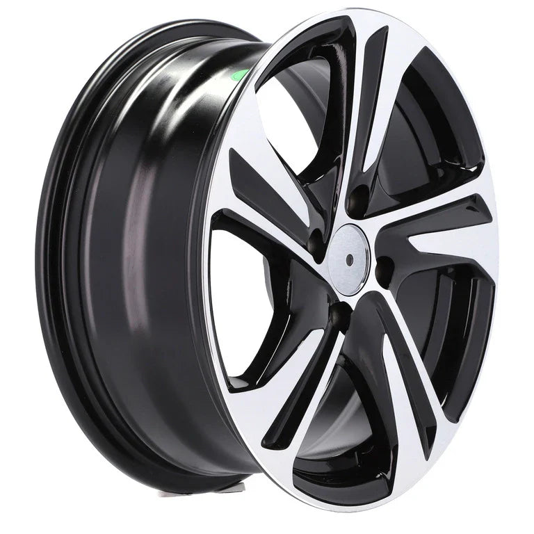 Alu kola Racing Line F5832 6x15 5x100 ET35 57.1 Black Polished | Wheelsup.cz