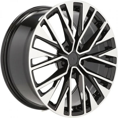 Alu kola pro Audi F733 9x20 5x112 ET35 66.6 Black Polished | Wheelsup.cz