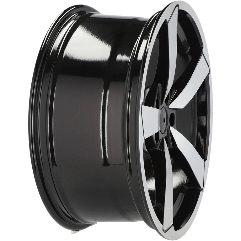 Alu kola pro Audi F9781 8.5x19 5x112 ET32 66.6 Black Polished | Wheelsup.cz