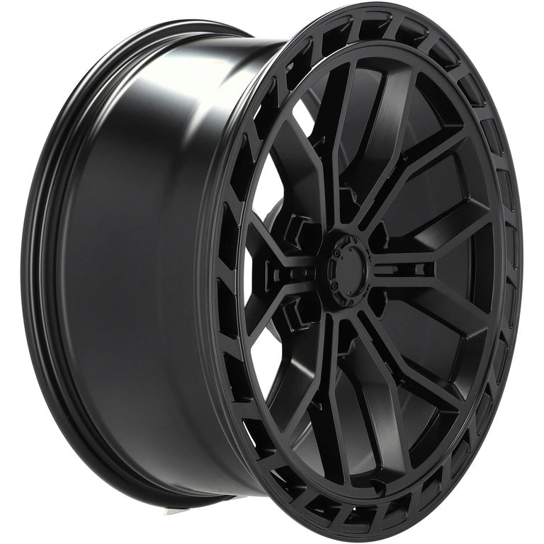 Alu kola Racing Line FA655 9x20 6x139.7 ET15 106.1 Black Half Matt | Wheelsup.cz