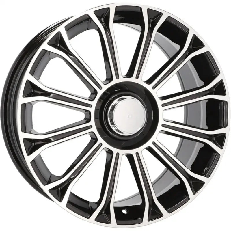 Alu kola pro Mercedes FBX003 8.5x20 5x112 ET36 66.6 Black Polished | Wheelsup.cz