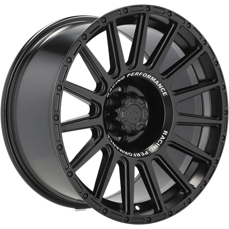 Alu kola pro Offroad FBX026 9x18 6x114.3 ET0 66.1 Black Matt & Text | Wheelsup.cz