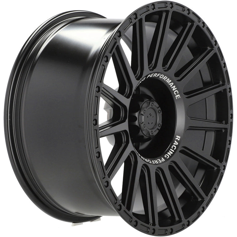 Alu kola pro Offroad FBX026 9x18 6x114.3 ET0 66.1 Black Matt & Text | Wheelsup.cz