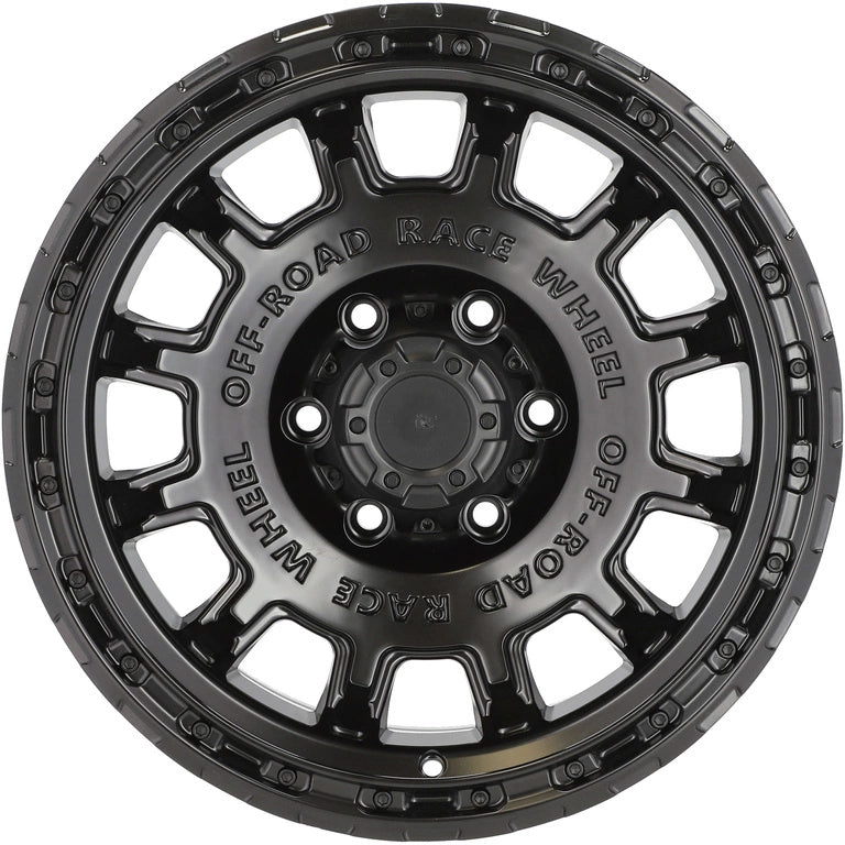 Alu kola pro Offroad FBX034 8.5x17 6x139.7 ET-12 106.1 Black Half Matt | Wheelsup.cz