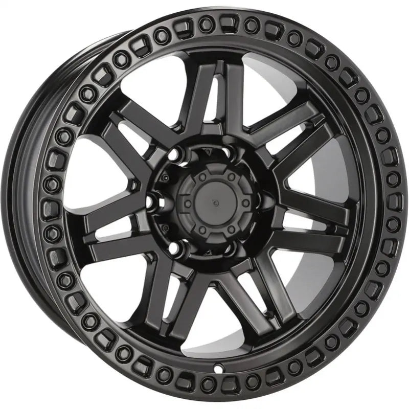Alu kola pro Offroad FBX053 9x17 6x139.7 ET0 110.1 Black Half Matt | Wheelsup.cz