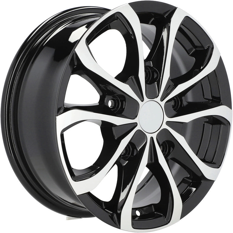 Alu kola pro Ford FBX079 6.5x16 5x160 ET56 65.1 Black Polished | Wheelsup.cz