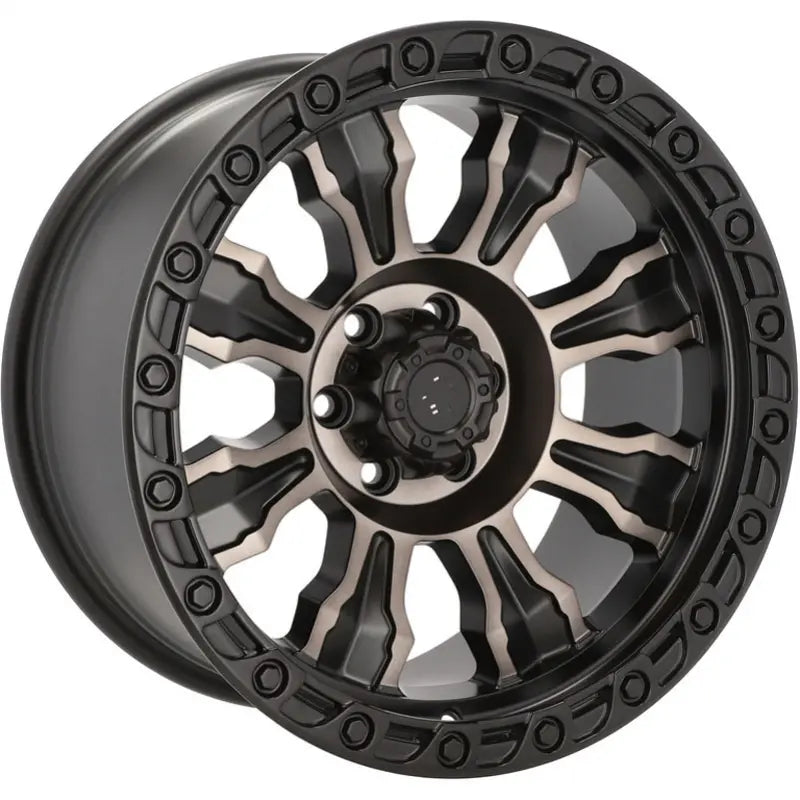 Alu kola pro Offroad FBX087 9x17 6x139.7 ET0 110.1 Black Polished Matt | Wheelsup.cz