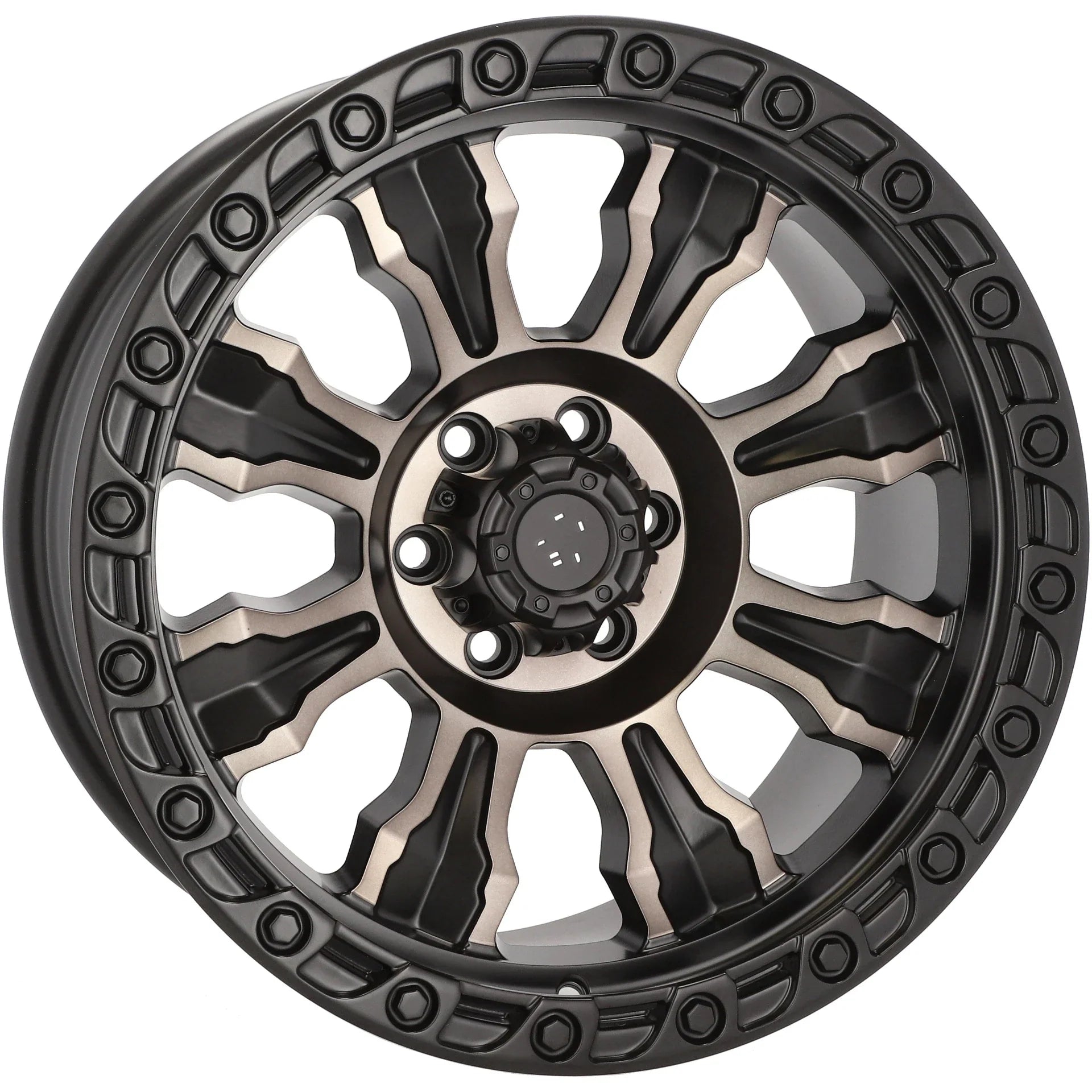 Alu kola pro Offroad FBX087 9x17 6x139.7 ET0 110.1 Black Polished Matt