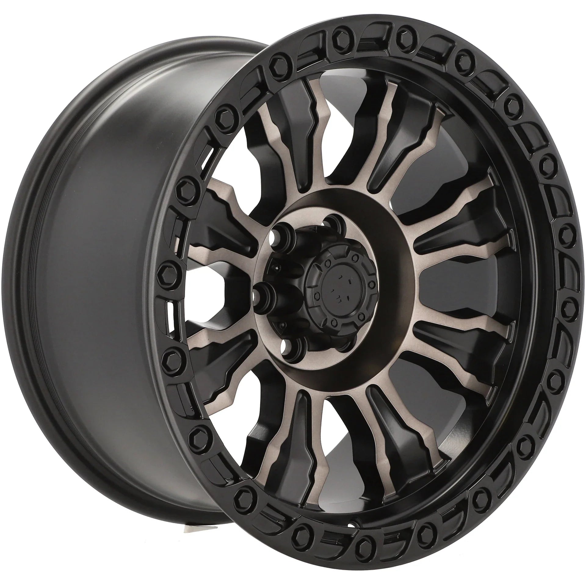 Alu kola pro Offroad FBX087 9x17 5x127 ET-10 71.6 Black Polished Matt | Wheelsup.cz