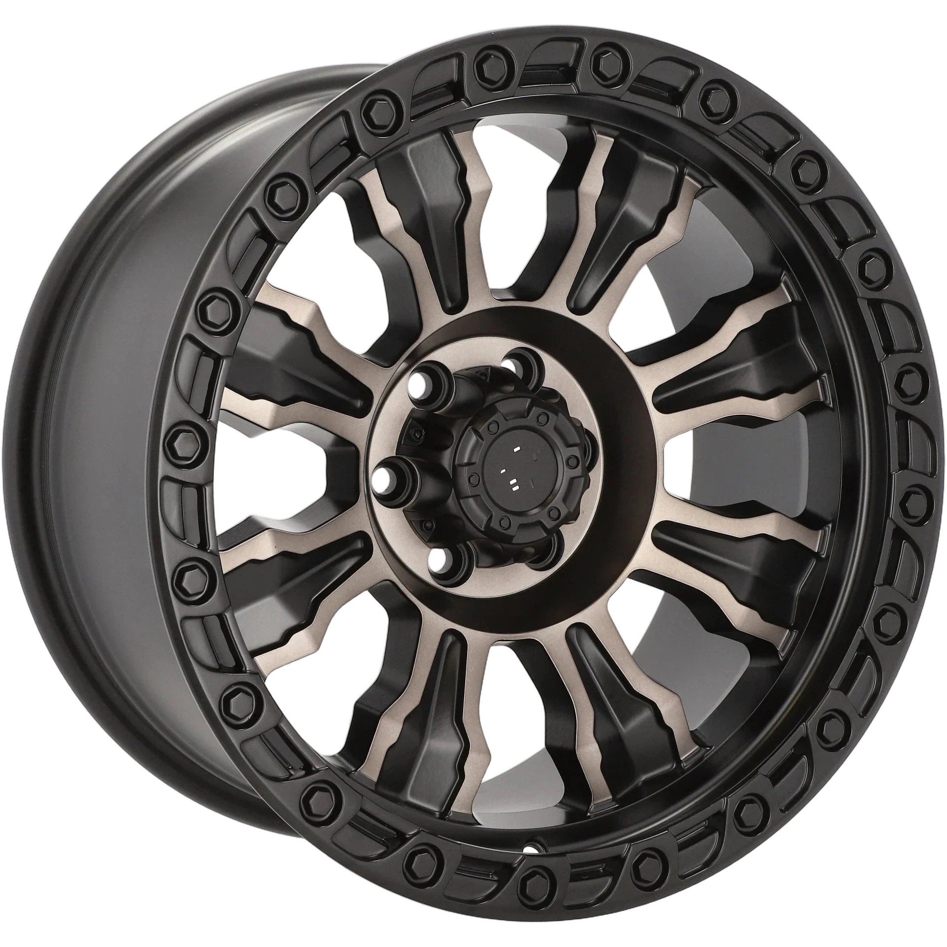 Alu kola pro Offroad FBX087 9x18 6x139.7 ET0 110.1 Black Polished Matt | Wheelsup.cz