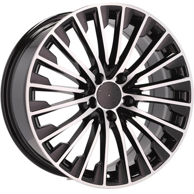 Alu kola pro Mercedes FBX132 8x18 5x112 ET43 66.6 Black Polished | Wheelsup.cz