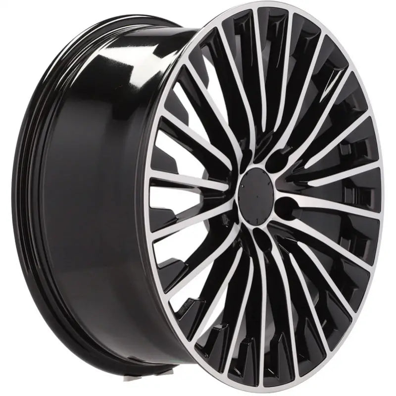 Alu kola pro Mercedes FBX132 8.5x20 5x112 ET35.5 66.6 Black Polished | Wheelsup.cz