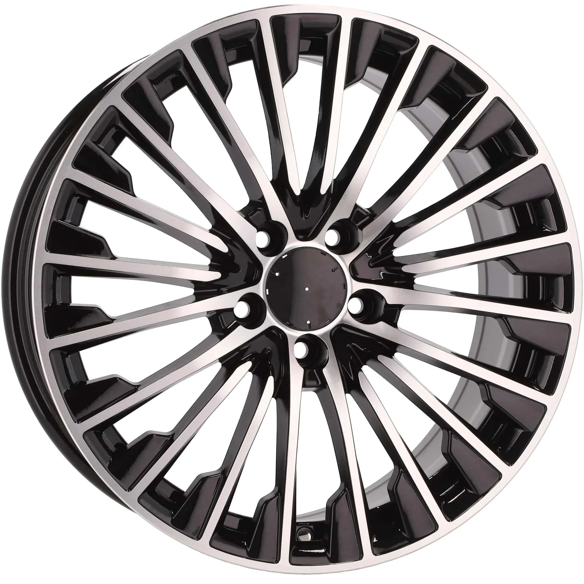Alu kola pro Mercedes FBX132 8.5x20 5x112 ET40 66.6 Black Polished | Wheelsup.cz