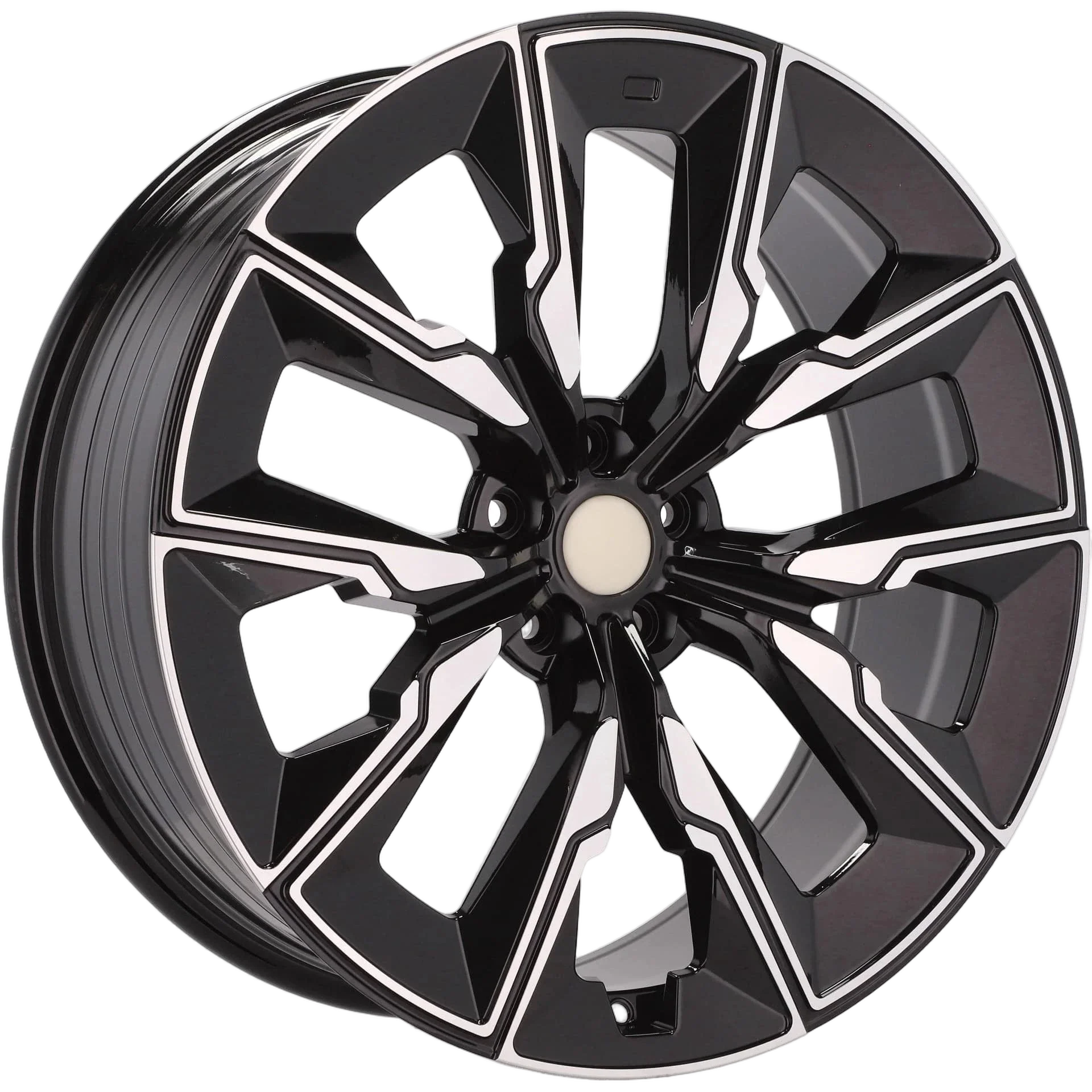Alu kola pro BMW FBX144 8.5x21 5x112 ET25 66.6 Black Polished | Wheelsup.cz
