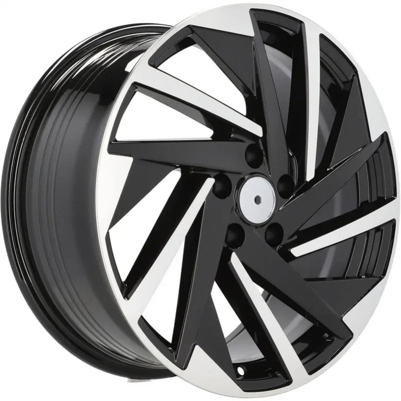 Alu kola pro Volkswagen FBX170 8x18 5x112 ET45 57.1 Black Polished | Wheelsup.cz