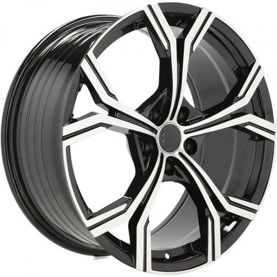 Alu kola pro Audi FBX201 9x20 5x112 ET30 66.6 Black Polished | Wheelsup.cz