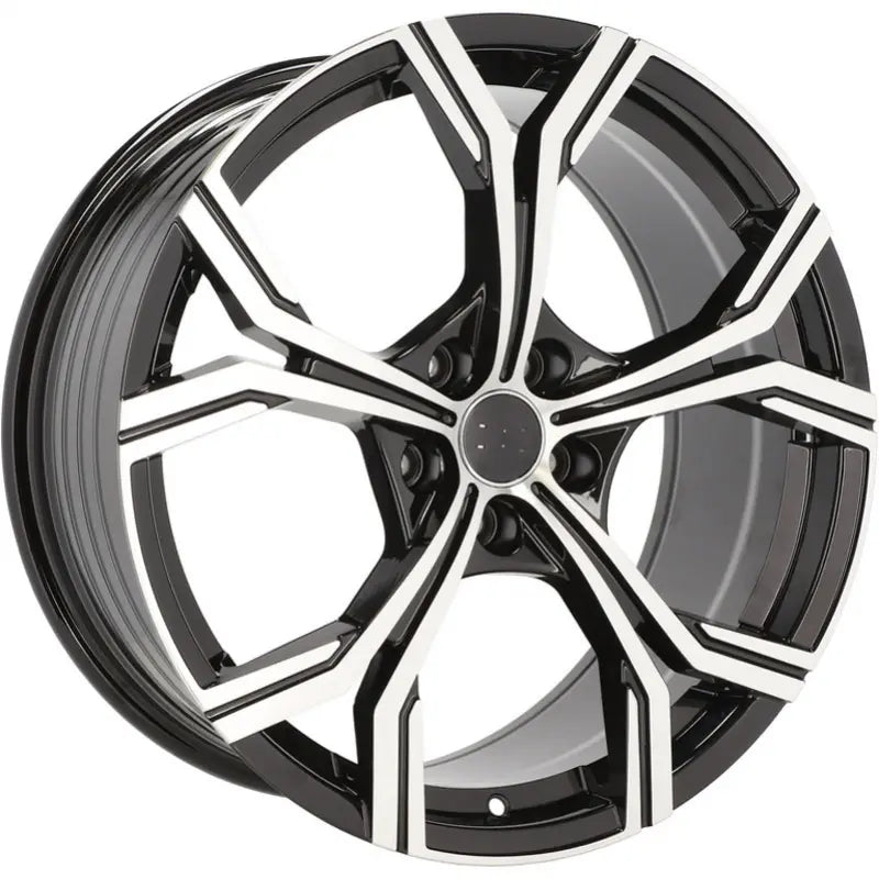 Alu kola pro Audi FBX201 9x20 5x112 ET35 66.6 Black Polished | Wheelsup.cz