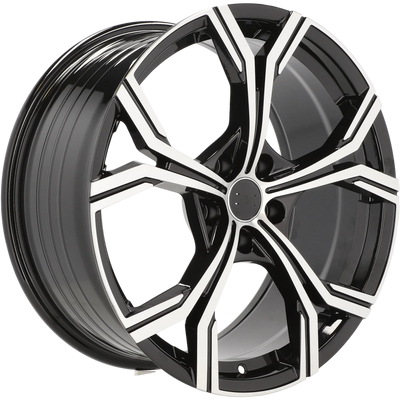 Alu kola pro Audi FBX201 9x20 5x112 ET30 66.6 Black Polished | Wheelsup.cz
