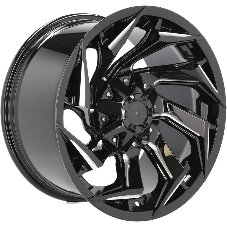 Alu kola pro Offroad FBX203 9x17 6x139.7 ET0 110.1 Gloss Black | Wheelsup.cz
