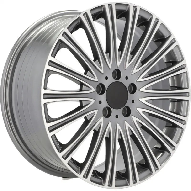 Alu kola pro Mercedes FBX210 8x18 5x112 ET43 66.6 Grey Polished | Wheelsup.cz