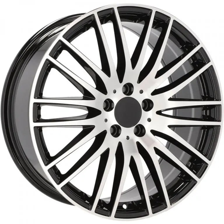 Alu kola pro Mercedes FBX244 8.5x18 5x112 ET42 66.6 Black Polished | Wheelsup.cz