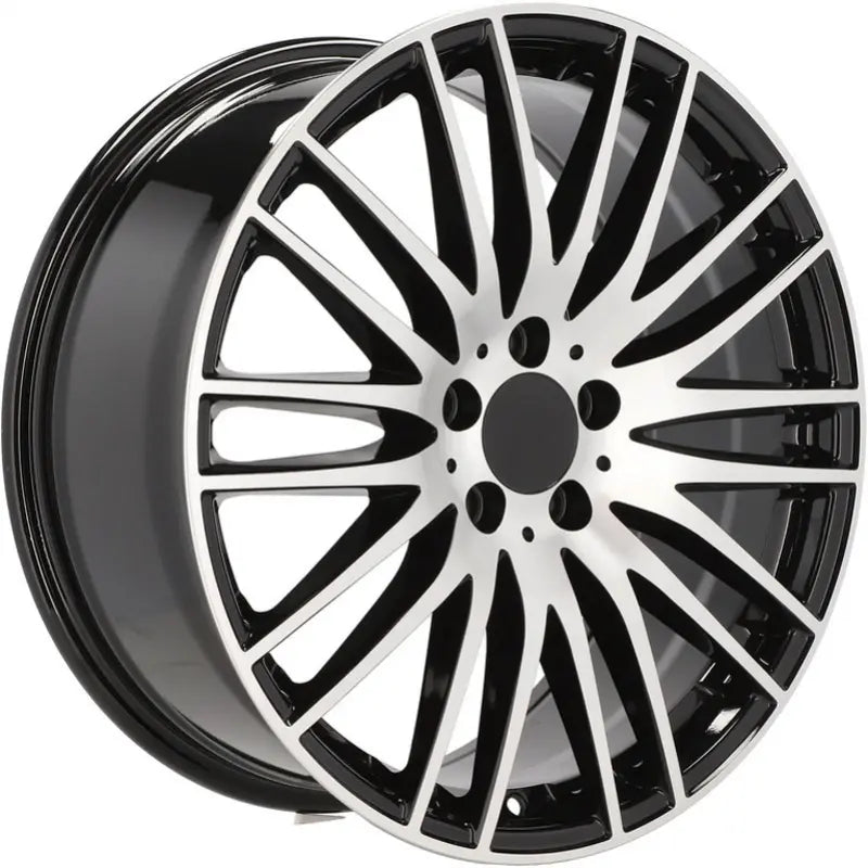 Alu kola pro Mercedes FBX244 8.5x18 5x112 ET42 66.6 Black Polished | Wheelsup.cz