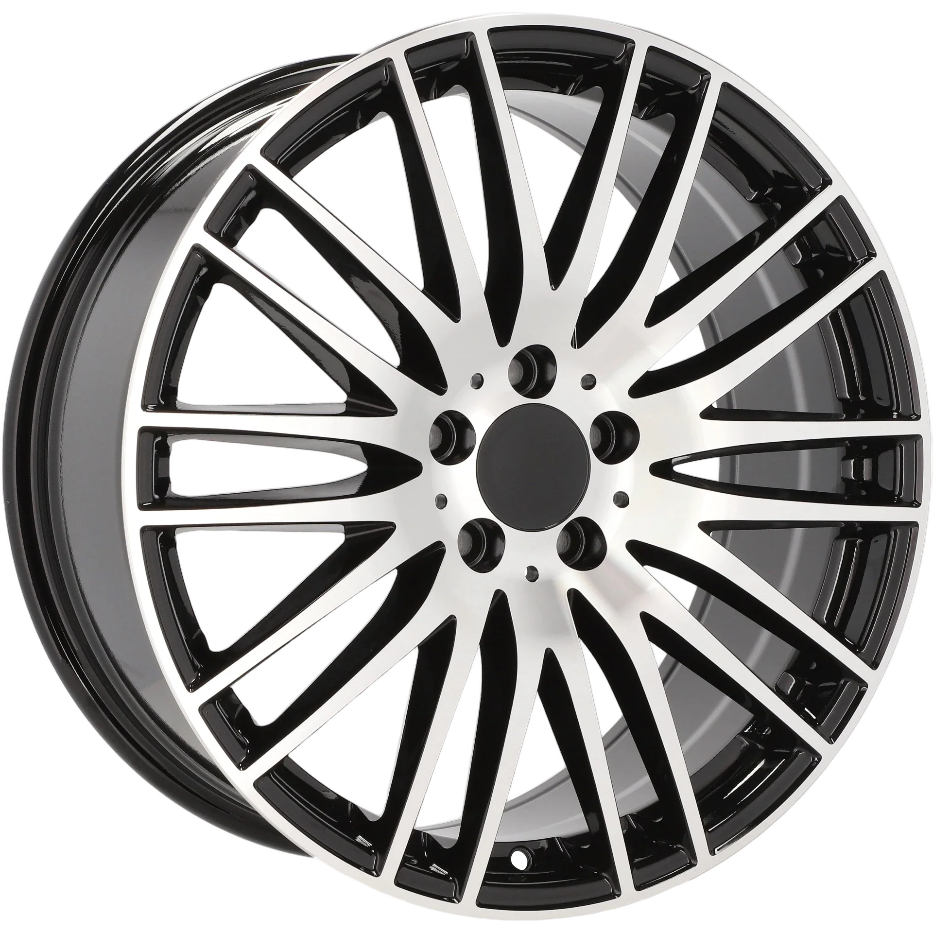 Alu kola pro Mercedes FBX244 8x19 5x112 ET32.5 66.6 Black Polished | Wheelsup.cz