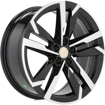 Alu kola pro Škoda FBX254 7.5x18 5x100 ET39 57.1 Black Polished | Wheelsup.cz