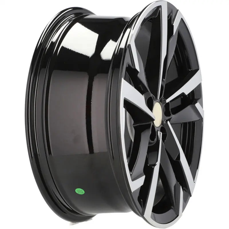 Alu kola pro Škoda FBX254 7.5x18 5x100 ET39 57.1 Black Polished | Wheelsup.cz
