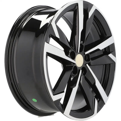 Alu kola pro Škoda FBX254 7x17 5x100 ET39 57.1 Black Polished | Wheelsup.cz