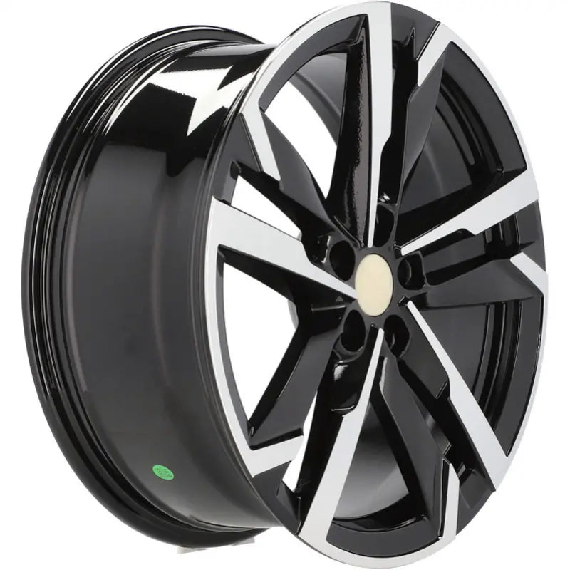 Alu kola pro Škoda FBX254 7.5x18 5x100 ET39 57.1 Black Polished | Wheelsup.cz