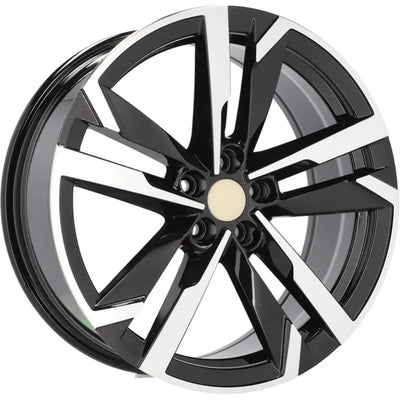Alu kola pro Škoda FBX254 7.5x18 5x100 ET39 57.1 Black Polished | Wheelsup.cz