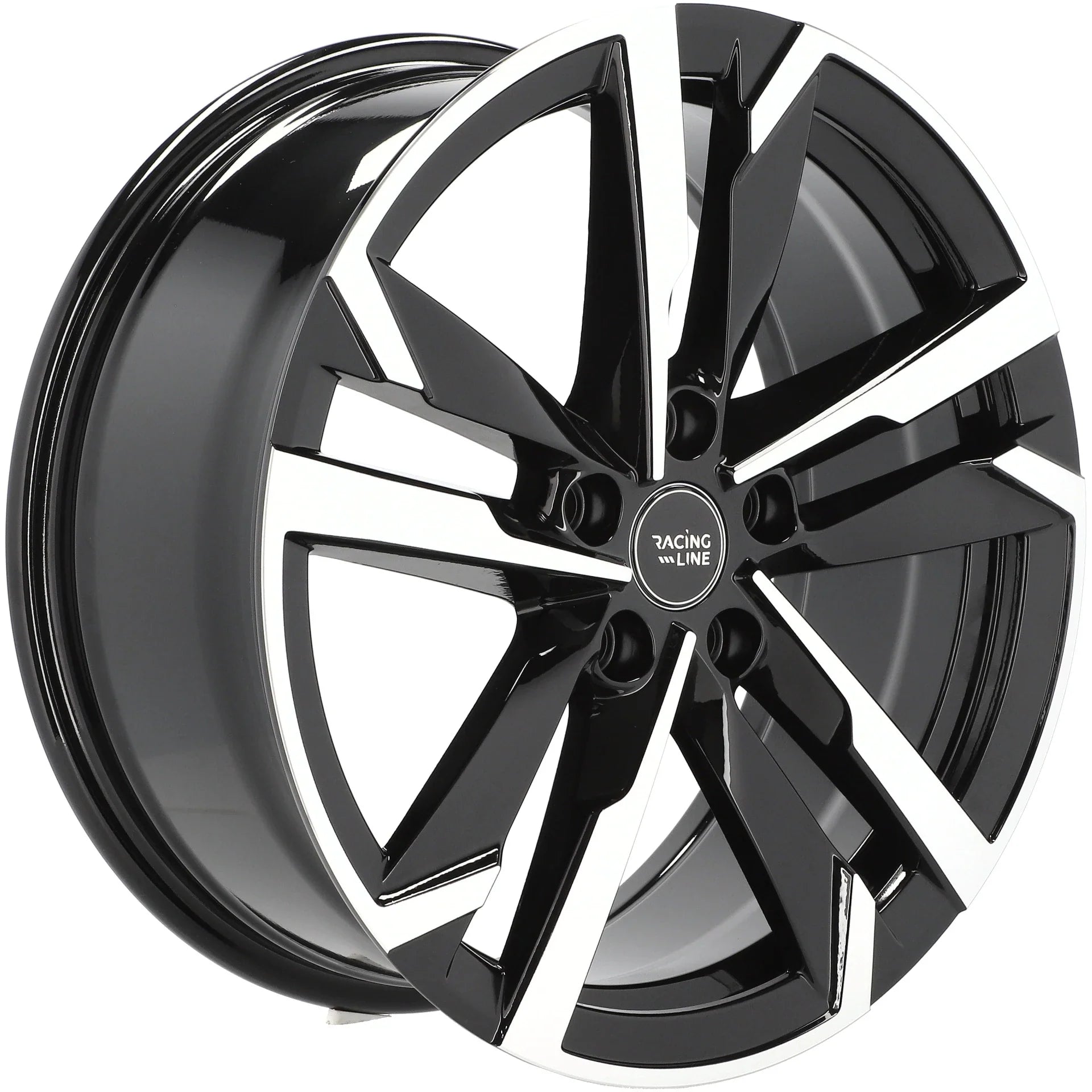 Alu kola pro Škoda FBX254 8x19 5x112 ET42 57.1 Black Polished | Wheelsup.cz