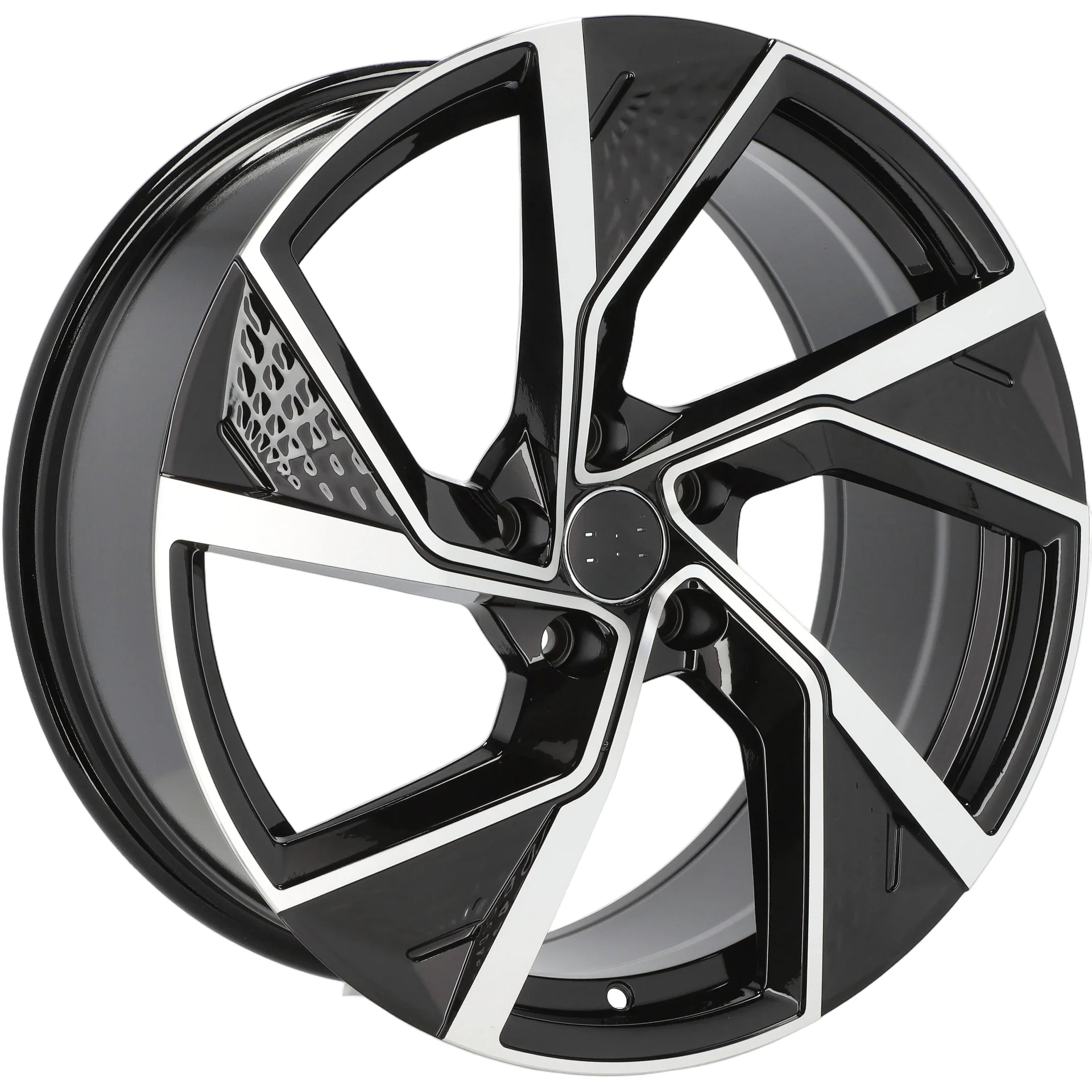 Alu kola pro Audi FBX264 8.5x19 5x112 ET35 66.6 Black Polished | Wheelsup.cz