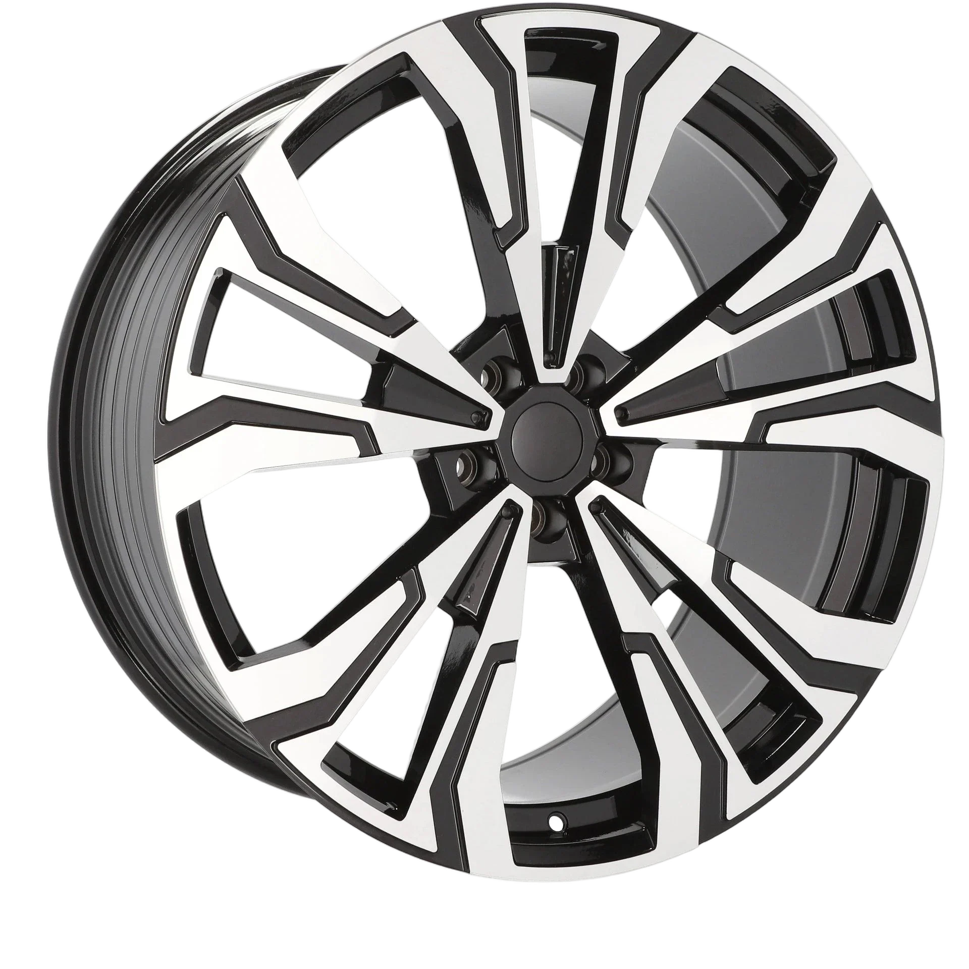 Alu kola pro BMW FBX307 9.5x22 5x112 ET32 66.6 Black Polished | Wheelsup.cz