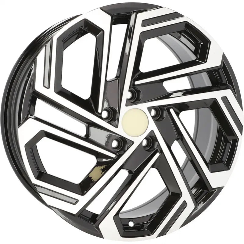 Alu kola pro Hyundai FBX345 7.5x19 5x114.3 ET51 67.1 Black Polished | Wheelsup.cz