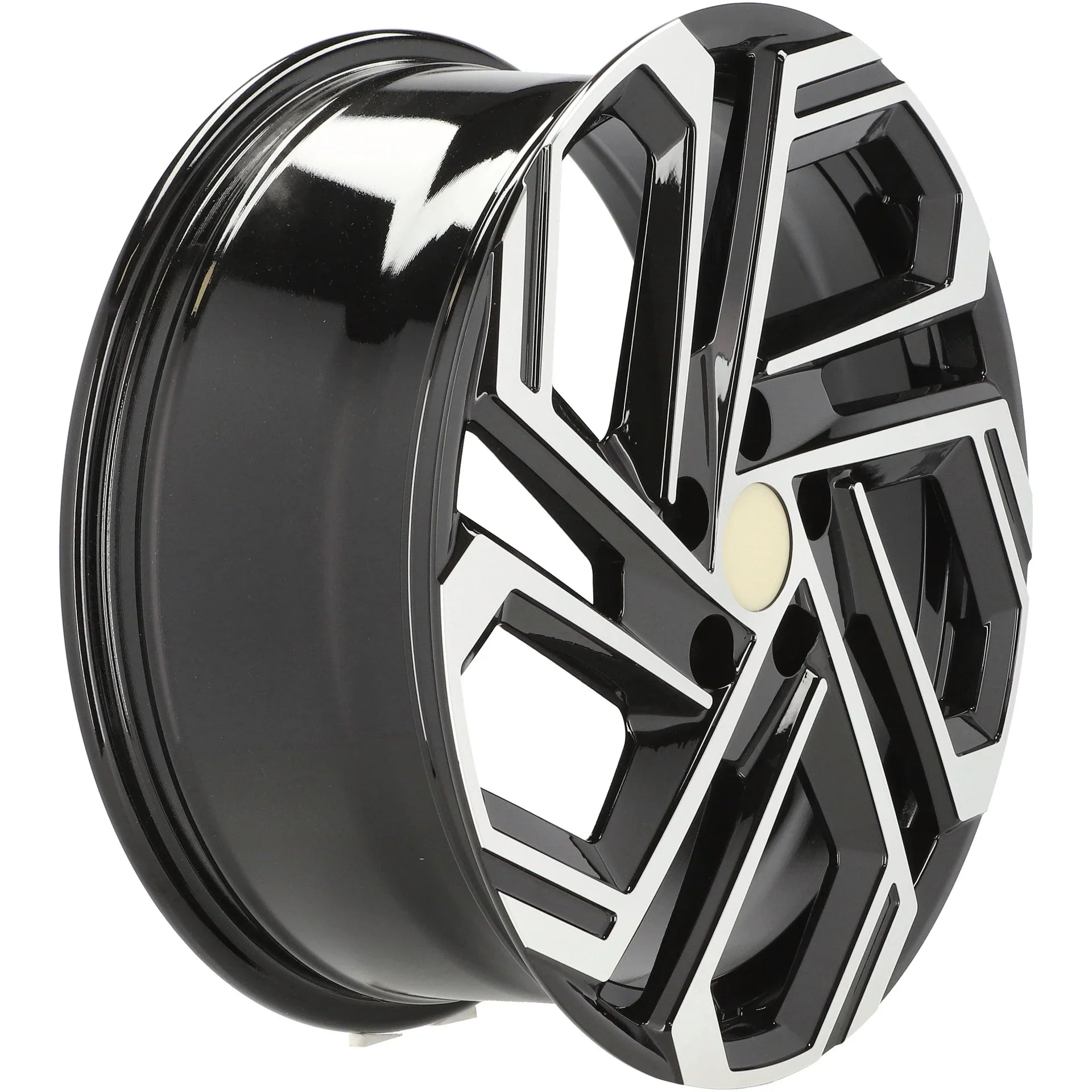 Alu kola pro Hyundai FBX345 7.5x18 5x114.3 ET51 67.1 Black Polished | Wheelsup.cz