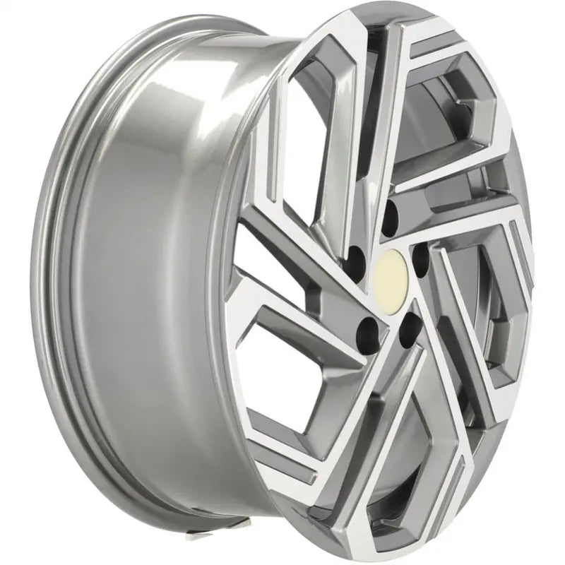 Alu kola pro Hyundai FBX345 7.5x19 5x114.3 ET51 67.1 Grey Polished | Wheelsup.cz