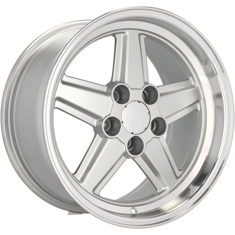 Alu kola pro Mercedes FD5938 8x17 5x112 ET19 66.6 Silver & Polished Lip