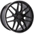 Alu kola pro Mercedes FE115 11.5x22 5x112 ET42 66.6 Black Half Matt & Polished Lip