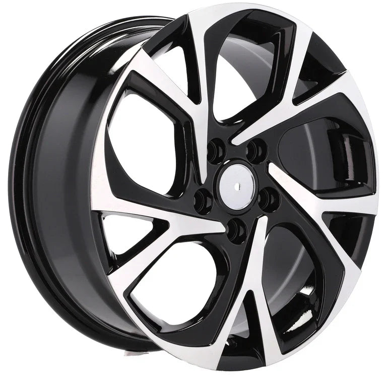 Alu kola pro Toyota FE132 7x18 5x114.3 ET50 60.1 Black Polished | Wheelsup.cz