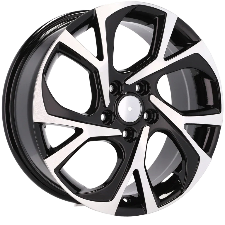 Alu kola pro Toyota FE132 7x17 5x114.3 ET45 60.1 Black Polished | Wheelsup.cz