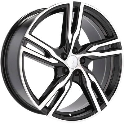 Alu kola pro Volvo FE161 8x19 5x108 ET45 63.4 Black Polished Half Matt | Wheelsup.cz
