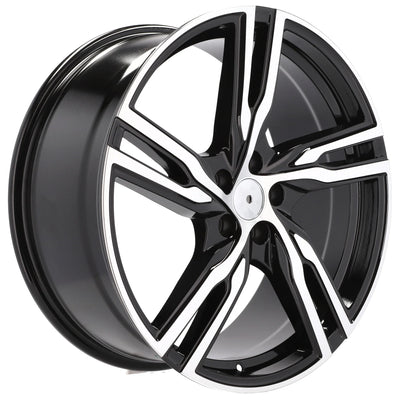 Alu kola pro Volvo FE161 9x21 5x108 ET38.5 63.4 Black Polished | Wheelsup.cz