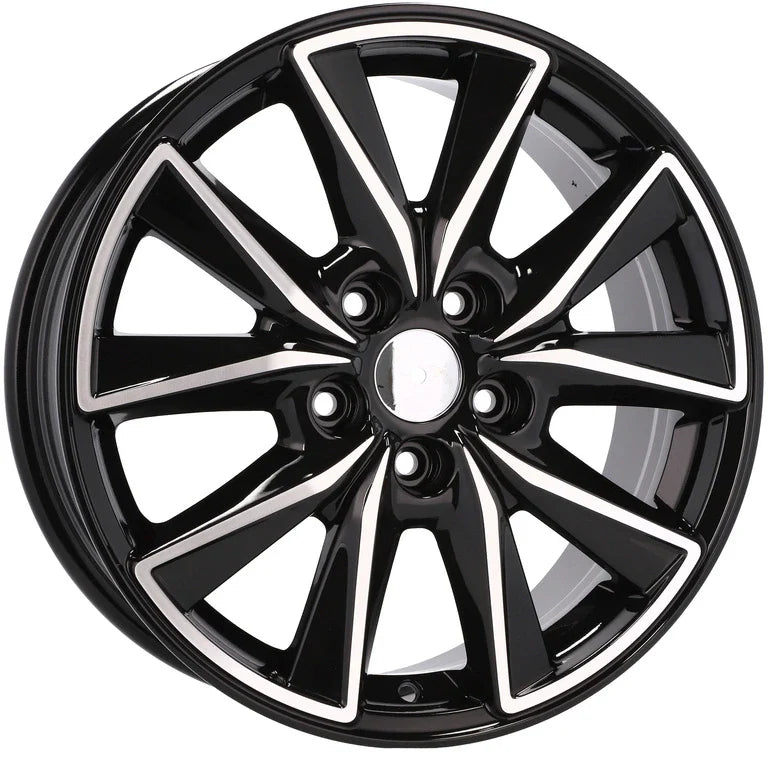 Alu kola pro Mazda FE173 7x17 5x114.3 ET50 67.1 Black Polished | Wheelsup.cz
