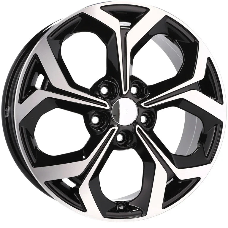 Alu kola pro Kia FE175 6x16 5x114.3 ET46 67.1 Black Polished | Wheelsup.cz