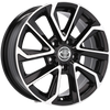 Alu kola pro Toyota FE177 6.5x16 5x114.3 ET45 60.1 černá