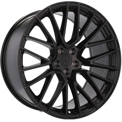 Alu kola pro Porsche FE179 10x21 5x112 ET19 66.6 Black Half Matt